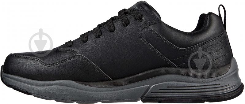 Кросівки чоловічі Skechers Benago 210021 BKGY р.45 чорні - фото 2