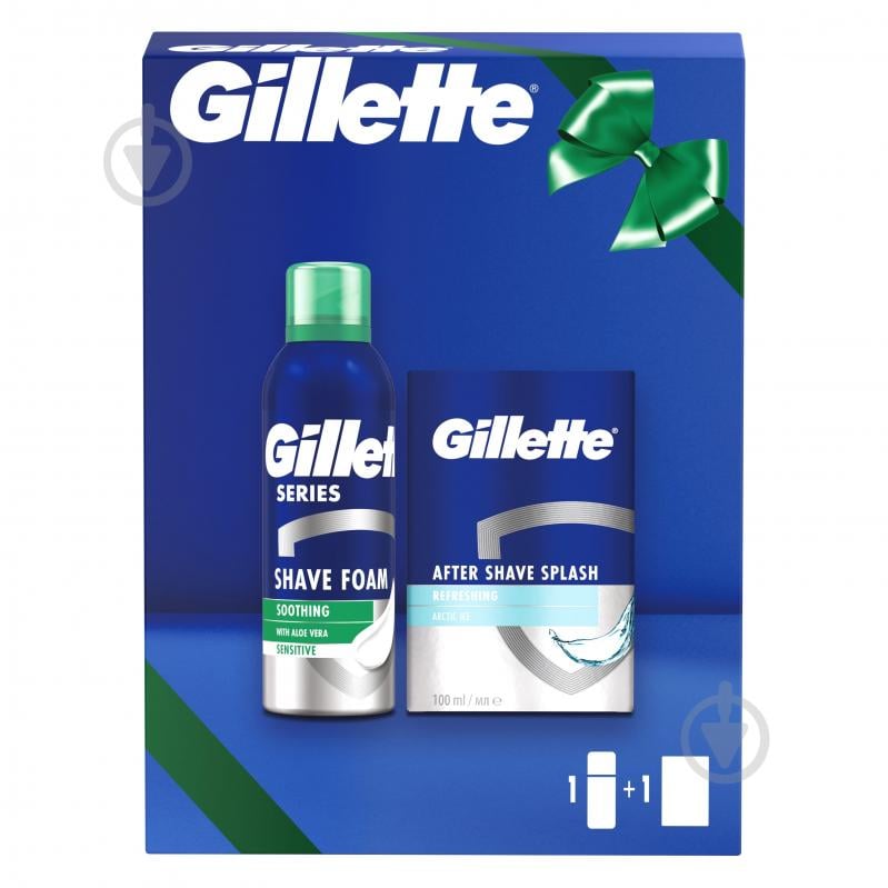 Подарунковий набір для чоловіків GILLETTE Series Arctic Ice 100 мл - фото 1