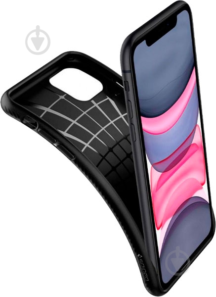Чохол Spigen Liquid Air Matte Black 076CS27184 для Apple iPhone 11 - фото 3