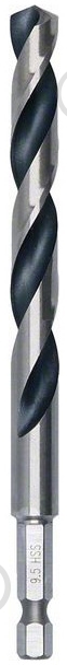 Сверло Bosch HSS PointTeQ HEX 9.5 x 125 мм 1 шт. 2608577536 - фото 1 Сверло Bosch HSS PointTeQ HEX 9.5 x 125 мм 1 шт. 2608577536 - фото 1