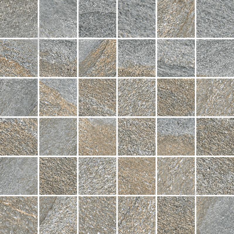 Мозаика Allore Group Slate Grey MOS PC R Sugar 30x30 см - фото 1