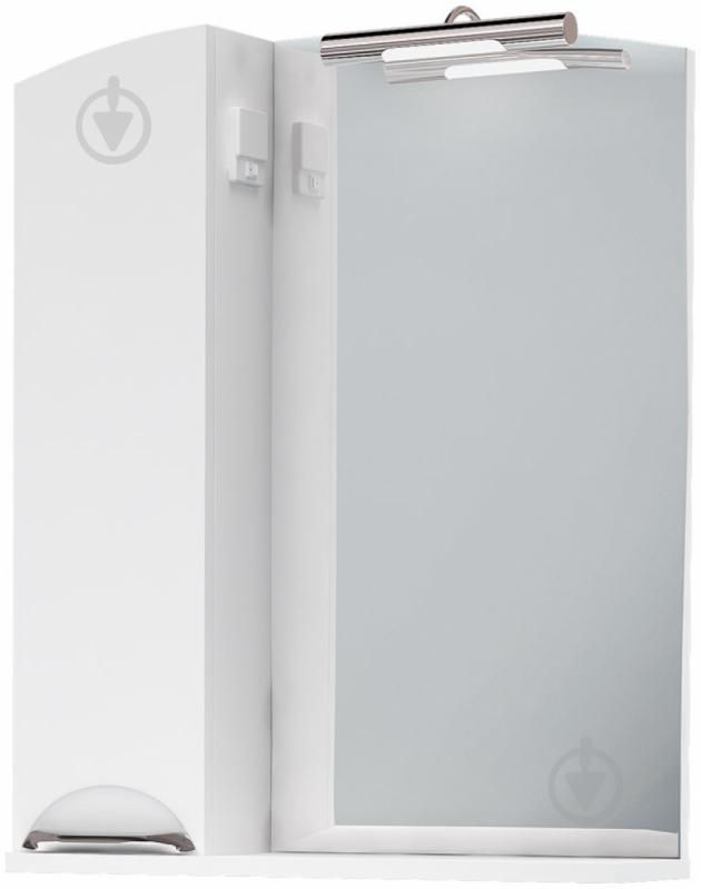 Дзеркало з шафкою Vankor Smart 65*80 шафка ліворуч - фото 1