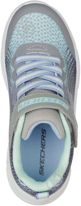 Кроссовки для девочек Skechers Go Run 650 302430L GYMT р.33,5 серые - фото 4