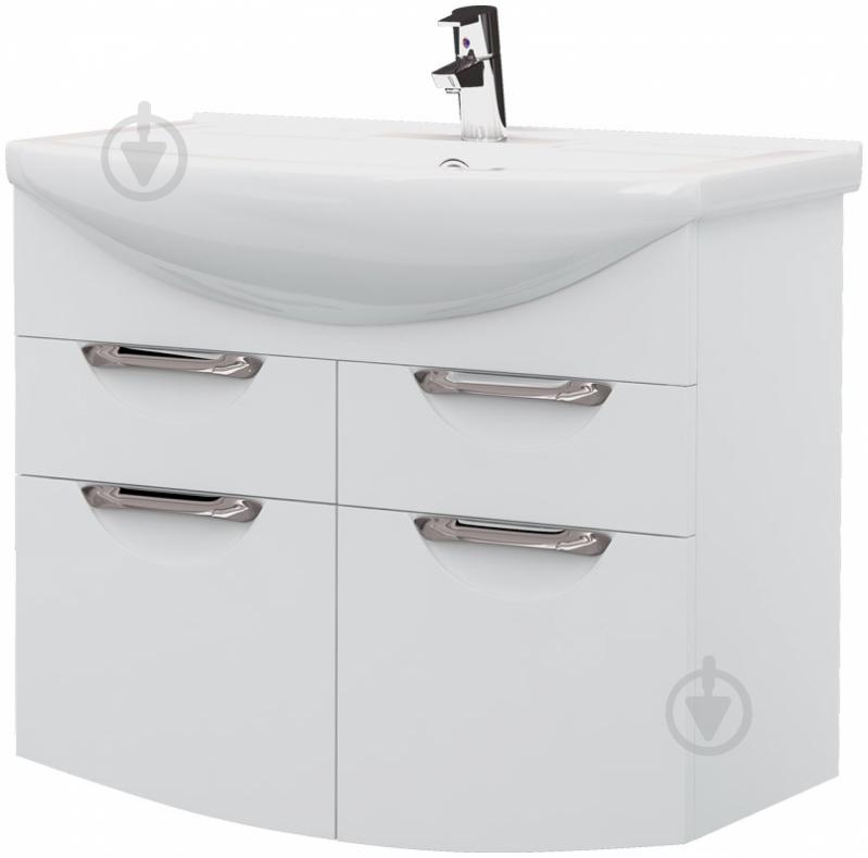 Тумба подвесная Vankor Smart 70-05 с умывальником Izeo - фото 1