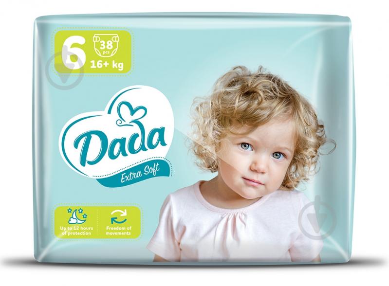 Подгузники Dada Extra Soft Extra Large 6 16+ кг 38 шт. - фото 1