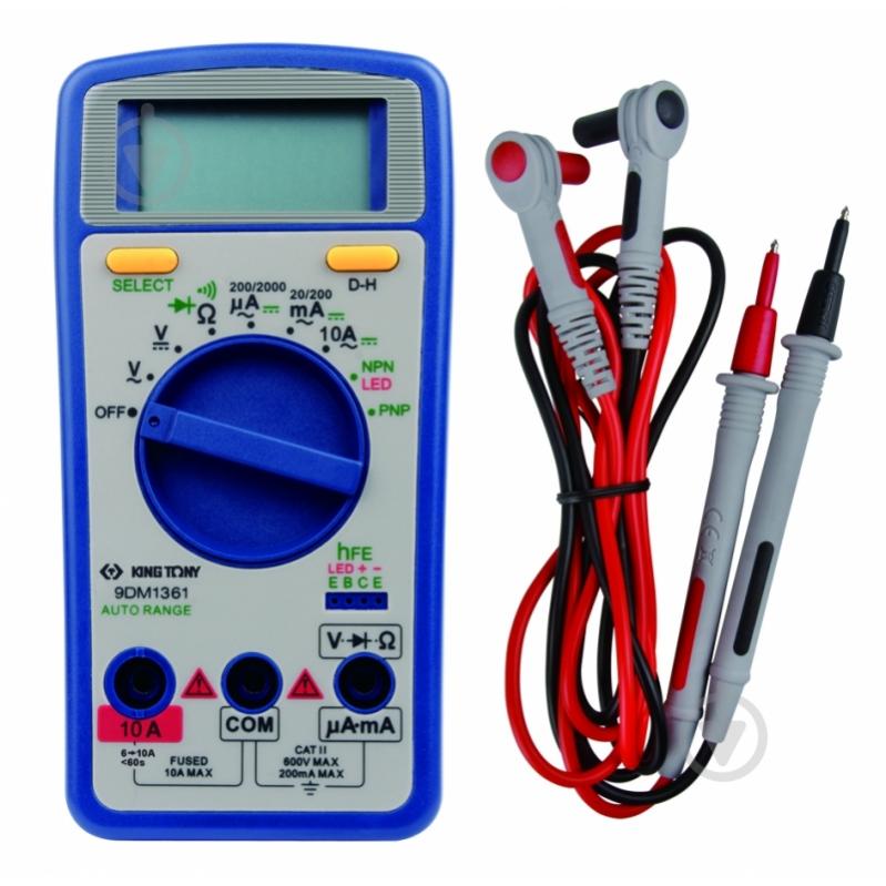 Мультиметр цифровий KING TONY 9DM1361 - фото 1