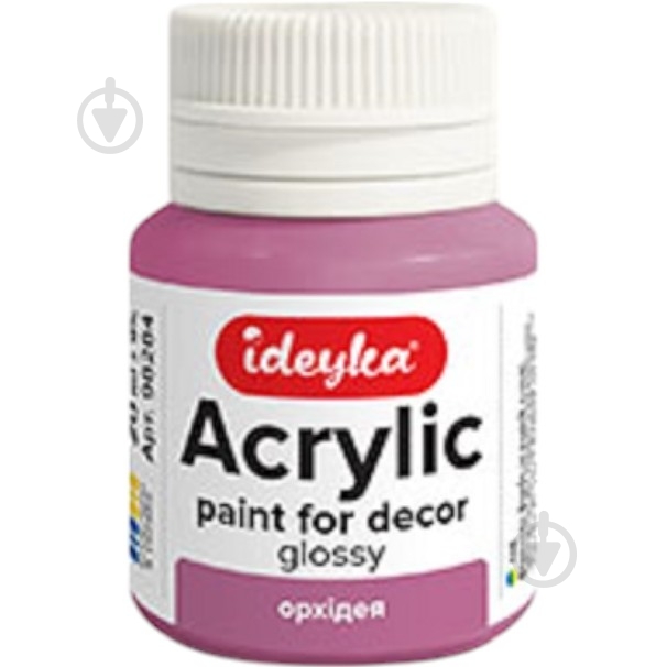 Акрил для декора Орхидея 20 мл Ideyka - фото 1