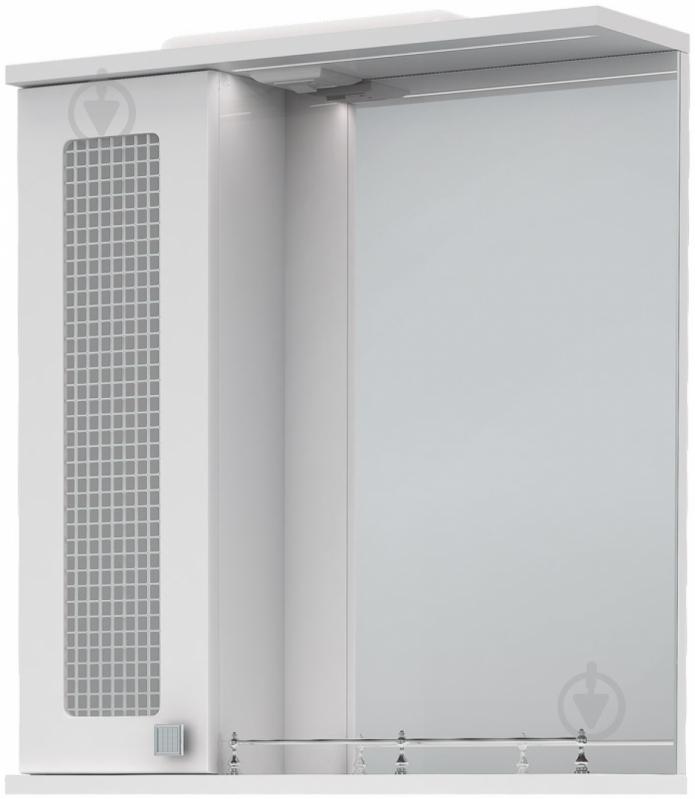 Зеркало со шкафчиком Vankor Kare 60*70 шкафчик слева - фото 1