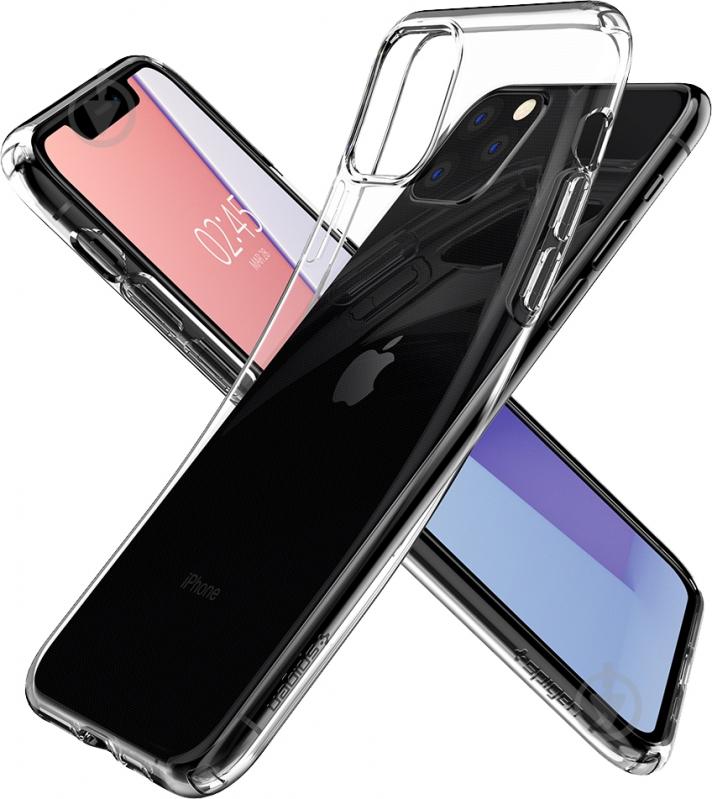 Чехол Spigen Crystal Flex Crystal Clear для Apple iPhone 11 Pro - фото 5