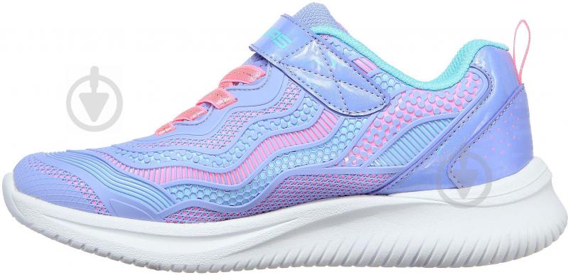 Кроссовки для девочек Skechers Jumpsters 302433L LVPK р.30 голубые - фото 2