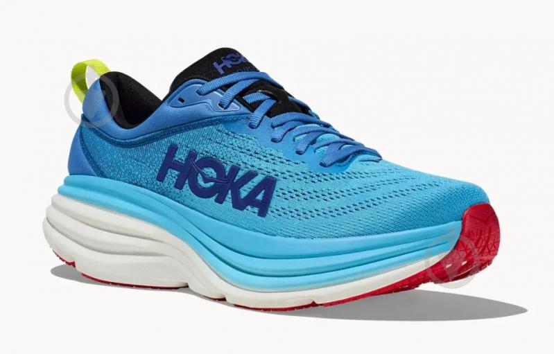 Кроссовки мужские демисезонные Hoka BONDI 8 1123202-VSW р.45 1/3 синие - фото 2