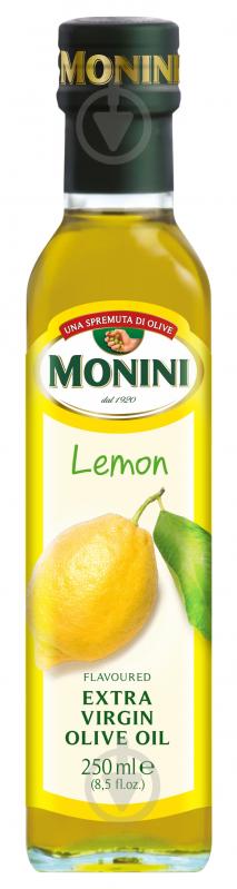 Масло оливковое Monini Extra Vergine Lemon 250 мл - фото 1