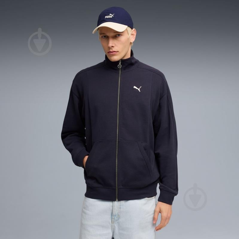 Джемпер Puma PUMA CLASS Relaxed Pinnacle Track Jacket TR 69207116 р.M синий - фото 1