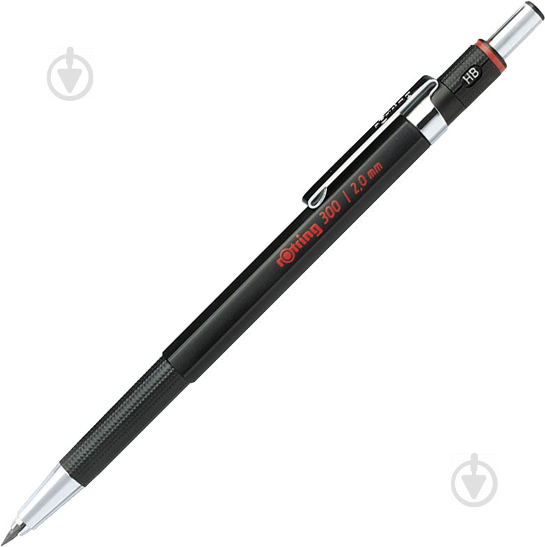 Олівець механічний Rotring Drawing 300 Black PCL/2,0 S0207300 - фото 1