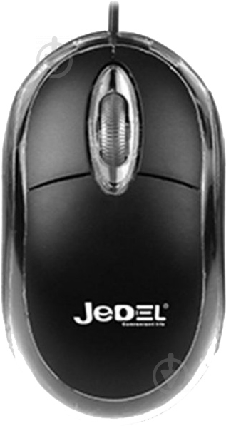 Мишка Jedel 220 Black USB - фото 2