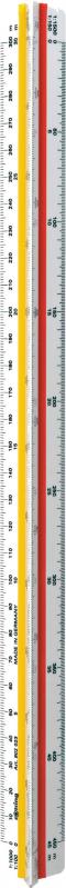 Линейка Centro Surveying (1:500 - 1:2500) S0220721 Rotring Drawing - фото 1