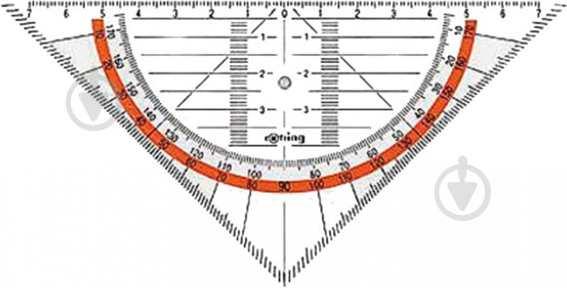 Лінійка-косинець S0237630 Rotring Drawing - фото 1