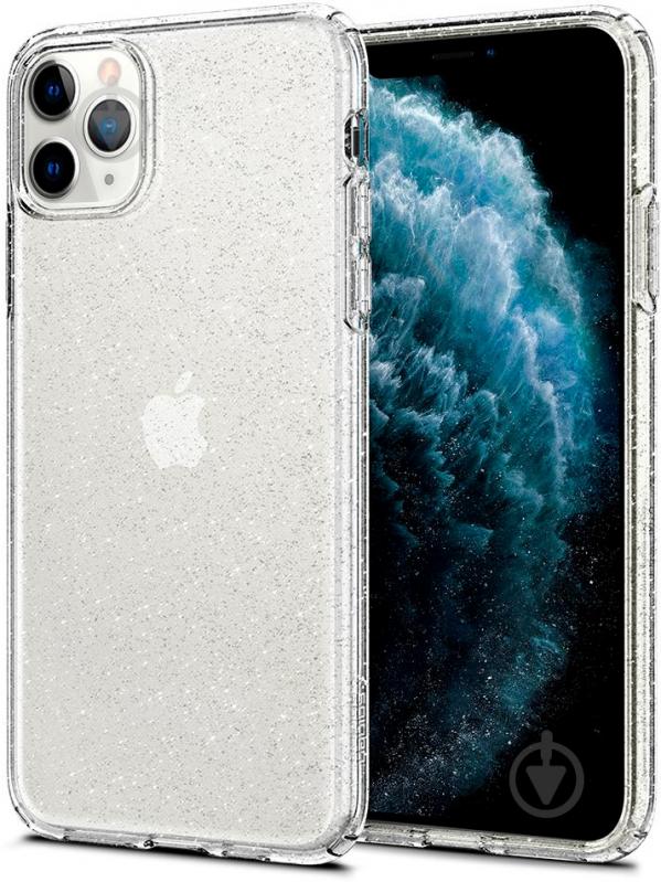 Чехол Spigen Liquid Crystal Glitter Crystal Quartz для Apple iPhone 11 Pro - фото 7