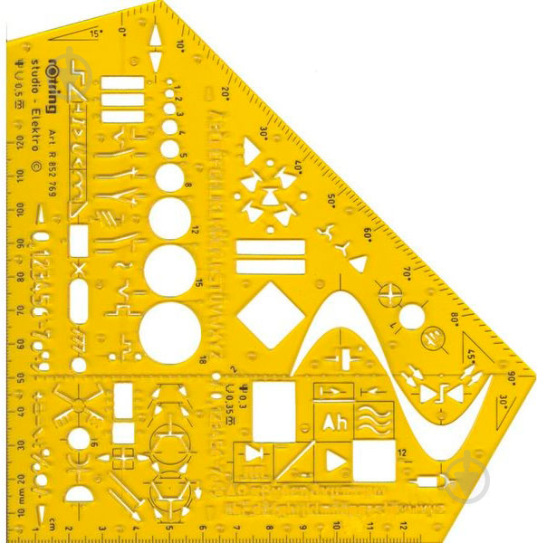 Линейка Studio S0238591 Rotring Drawing - фото 1