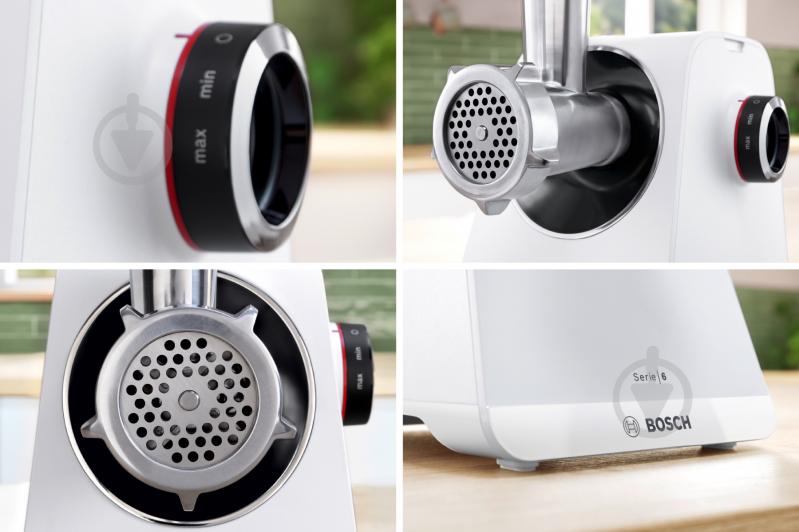 Мясорубка Bosch Series 6 MultiPower MFWS607W - фото 3