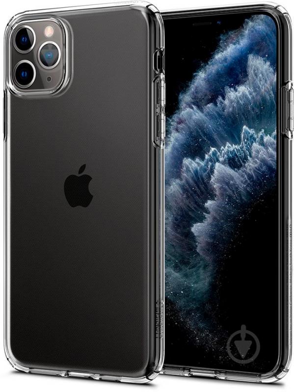 Чохол Spigen Liquid Crystal Crystal Clear для Apple iPhone 11 Pro - фото 8 Чохол Spigen Liquid Crystal Crystal Clear для Apple iPhone 11 Pro - фото 8
