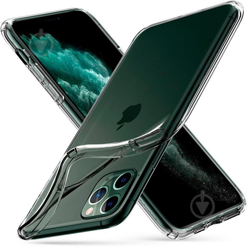 Чохол Spigen Liquid Crystal Crystal Clear для Apple iPhone 11 Pro - фото 3 Чохол Spigen Liquid Crystal Crystal Clear для Apple iPhone 11 Pro - фото 3