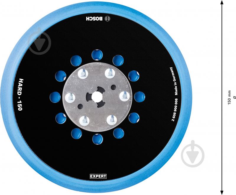 Платформа шлифовальная Bosch EXPERT Multihole 150 мм 2608900008 - фото 2 Платформа шлифовальная Bosch EXPERT Multihole 150 мм 2608900008 - фото 2
