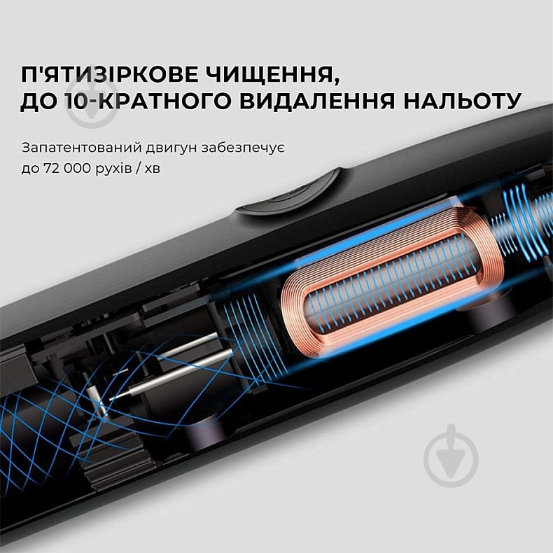 Набір електричних зубних щіток Oclean Endurance Duo Set - фото 6 Набір електричних зубних щіток Oclean Endurance Duo Set - фото 6