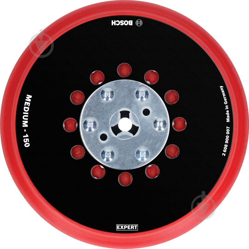 Платформа шлифовальная Bosch EXPERT Multihole medium 150 мм 2608900007 - фото 1