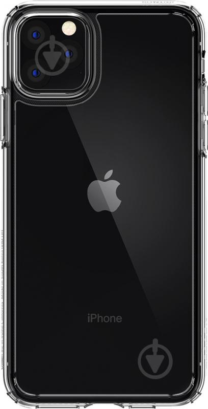 Чехол Spigen Crystal Hybrid Crystal Clear для Apple iPhone 11 Pro Max - фото 1 Чехол Spigen Crystal Hybrid Crystal Clear для Apple iPhone 11 Pro Max - фото 1