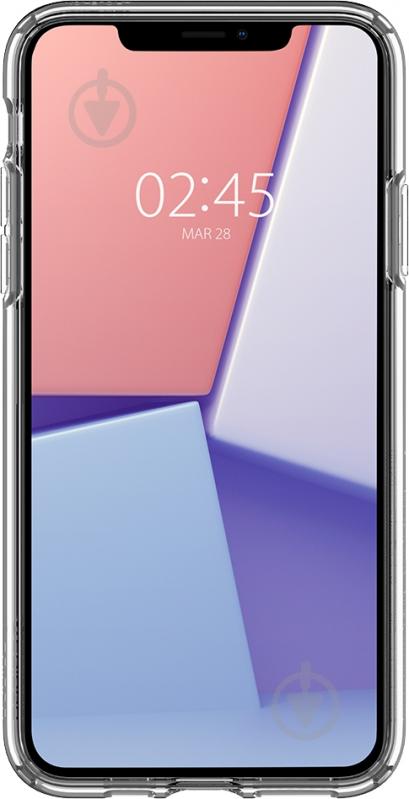 Чехол Spigen Crystal Hybrid Crystal Clear для Apple iPhone 11 Pro Max - фото 2 Чехол Spigen Crystal Hybrid Crystal Clear для Apple iPhone 11 Pro Max - фото 2