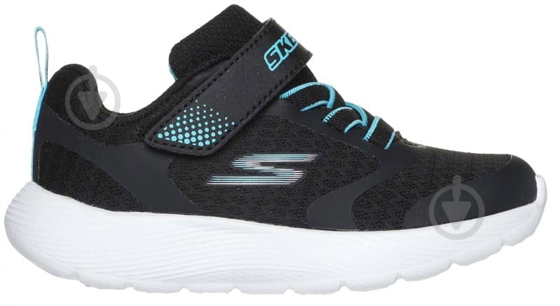 Кроссовки детские демисезонные Skechers DYNA-LITE 303562N BKBL р.26 черные - фото 1