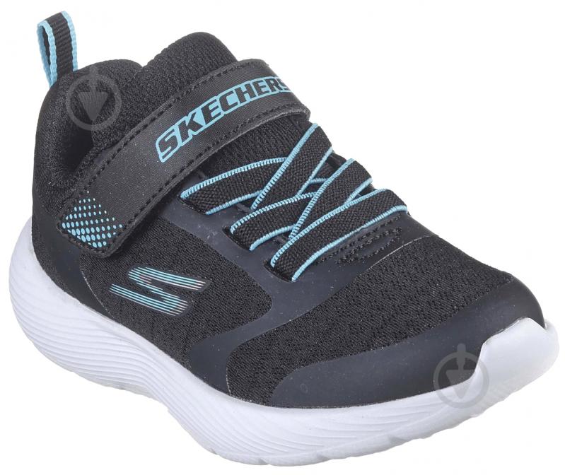 Кроссовки детские демисезонные Skechers DYNA-LITE 303562N BKBL р.26 черные - фото 3