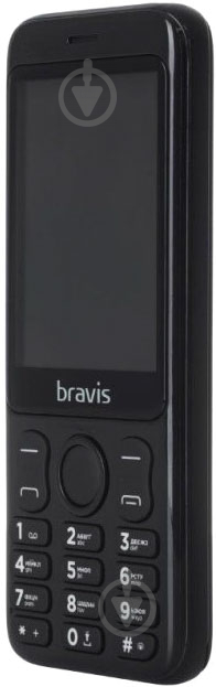 Мобільний телефон Bravis C281 Wide Dual Sim black - фото 3