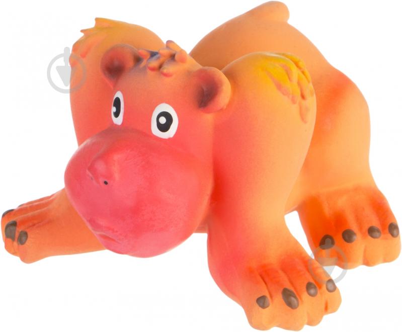 Игрушка для собак Papillon Обезьяна со звуком 10 см - фото 1