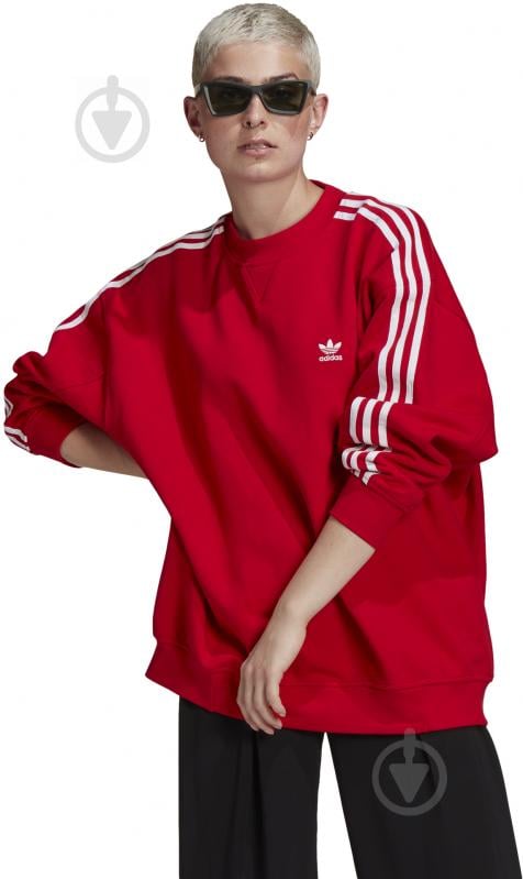 Свитшот Adidas OS SWEATSHIRT GN2829 р. 38 красный - фото 2