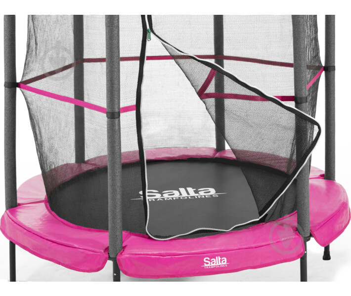 Батут Salta junior trampoline круглый 140 см pink - фото 2