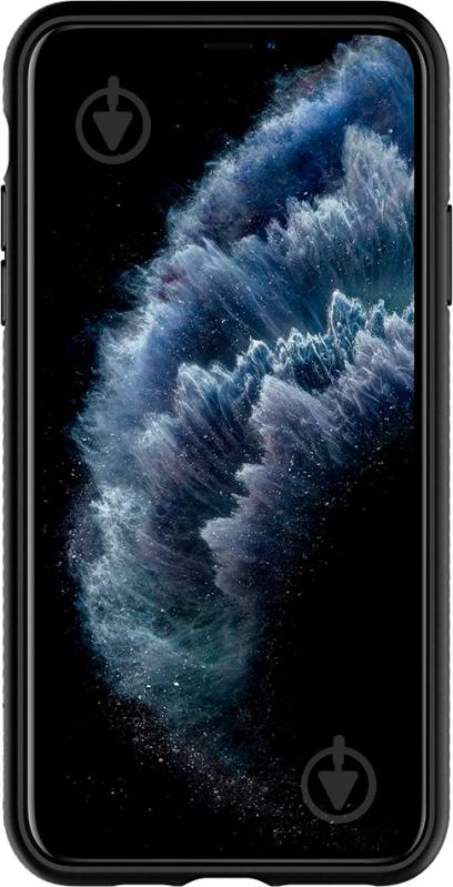 Чохол Spigen Liquid Air Matte Black для Apple iPhone 11 Pro Max - фото 7