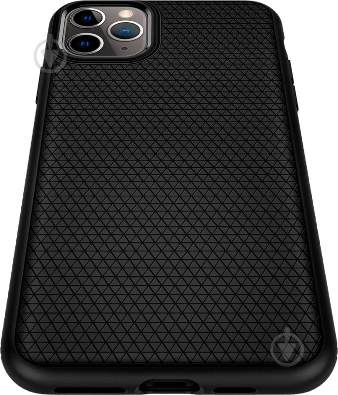 Чохол Spigen Liquid Air Matte Black для Apple iPhone 11 Pro Max - фото 4