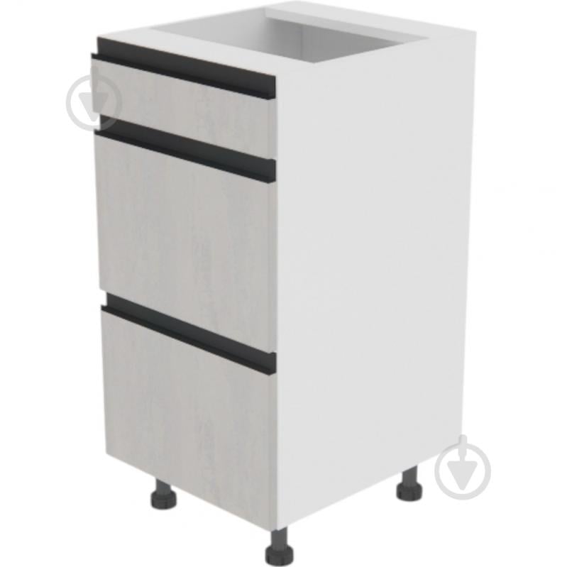 Тумба нижня Софі ( Н 40 Ш FAVORIT) шовковий камінь/білий Світ Меблів - фото 1