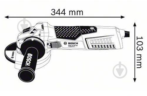 Болгарка (кутова шліфмашина) Bosch Professional GWS 15-125 CIE601796002 - фото 3