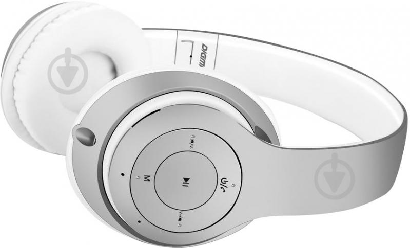 Наушники Digma grey BT-14 - фото 5 Наушники Digma grey BT-14 - фото 5