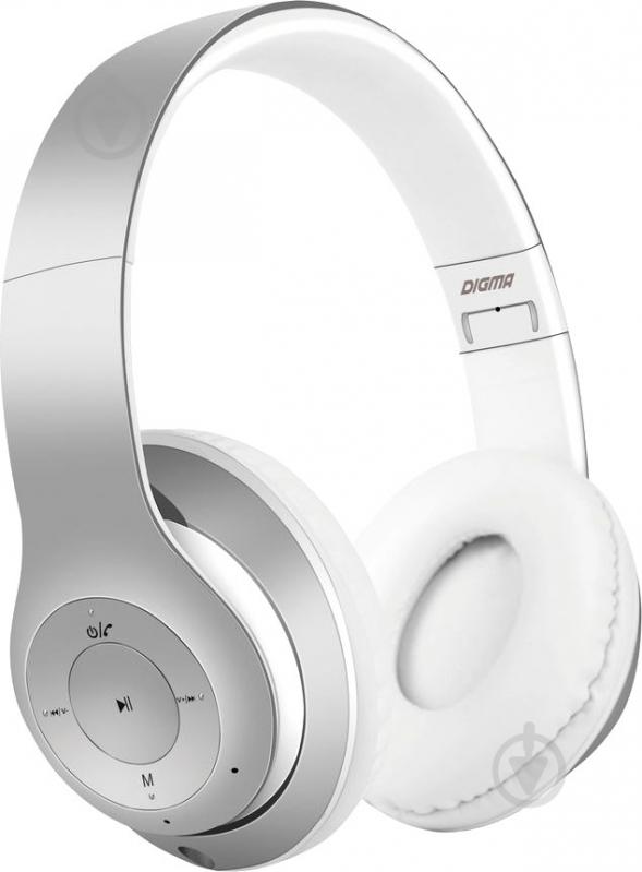 Наушники Digma grey BT-14 - фото 4 Наушники Digma grey BT-14 - фото 4