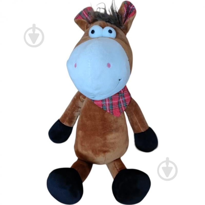 Сувенир текстильный лошадка ковбой в ассортименте (LEO25-600 AB/25CM) 25 см - фото 1 Сувенир текстильный лошадка ковбой в ассортименте (LEO25-600 AB/25CM) 25 см - фото 1