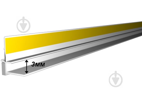 Профиль оконный примыкающий ШТУКАТУР 6 мм 2,5 м - фото 4