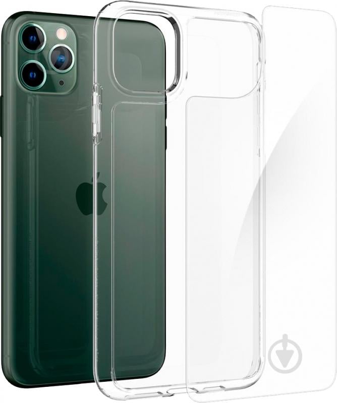 Чохол Spigen Quartz Hybrid Crystal Clear для Apple iPhone 11 Pro Max - фото 5