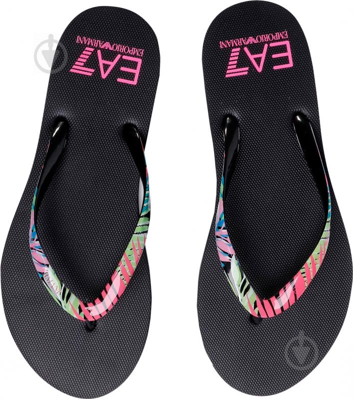 В'єтнамки EA7 Flip flop XFQ003-XK136-M623 р.36 чорний - фото 1