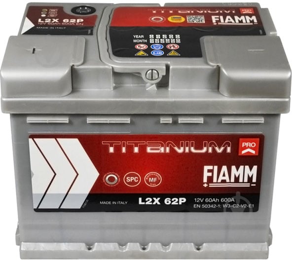 Акумулятор автомобільний Fiamm Titanium Pro 60Ah 60A 12V «+» ліворуч - фото 1