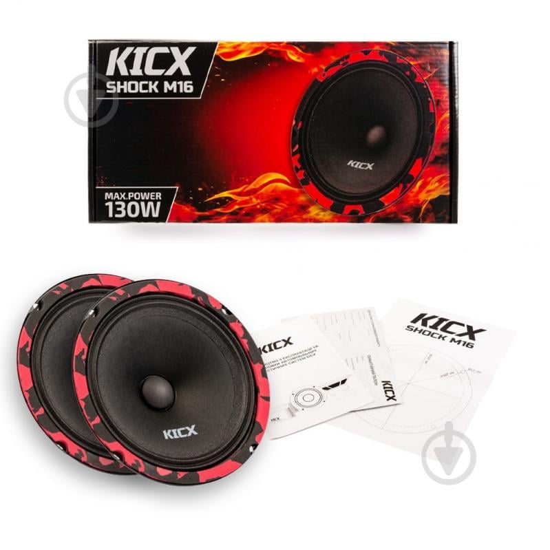 Автоакустика Kicx SHOCK M16 - фото 5