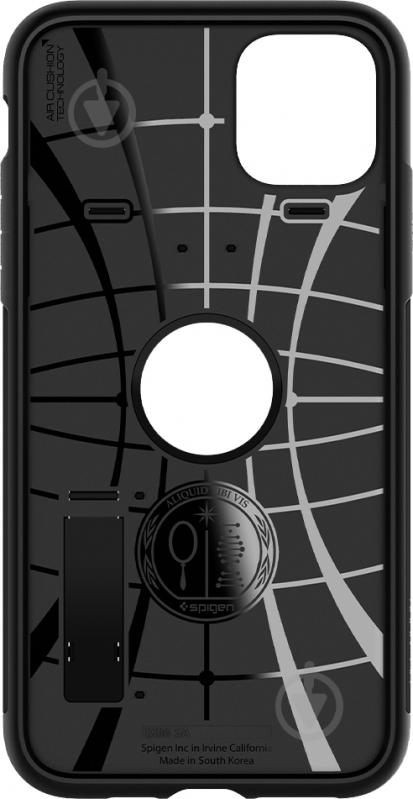 Чехол Spigen Slim Armor Black для Apple iPhone 11 Pro Max - фото 2